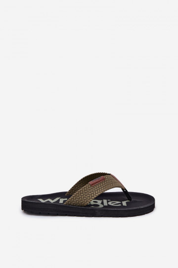 Čības modernas iešļūcenes  WRANGLER ZANE FLIPFLOP MEN LOW 20251044.20251044.57B Zaļas krāsas 2