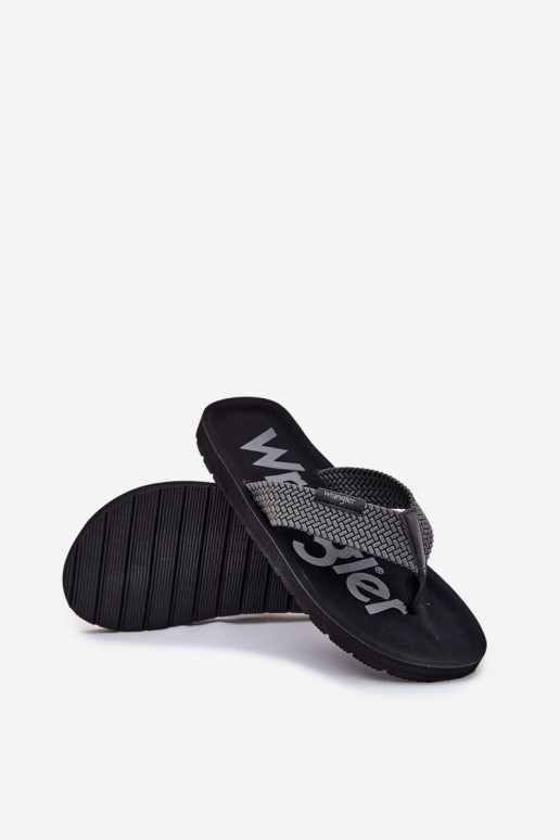 Čības modernas iešļūcenes  WRANGLER ZANE FLIPFLOP MEN LOW 20251044.20251044.10E Pelēkas krāsas