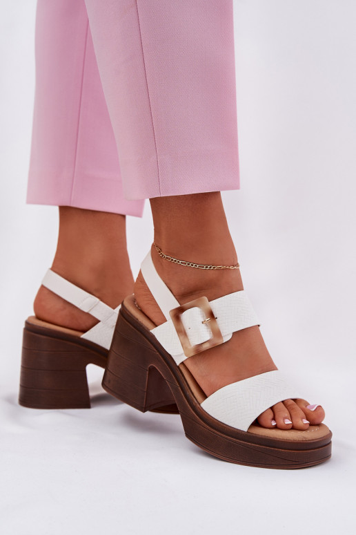 Sieviešu basenes   Vinceza 17387 baltas krāsas Sieviešu basenes   Vinceza 17387 baltas krāsas