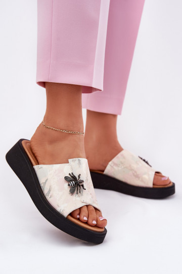 Čibas no dabīgas ādas  Z Broszką Vinceza 66752 smilšu krāsas 2