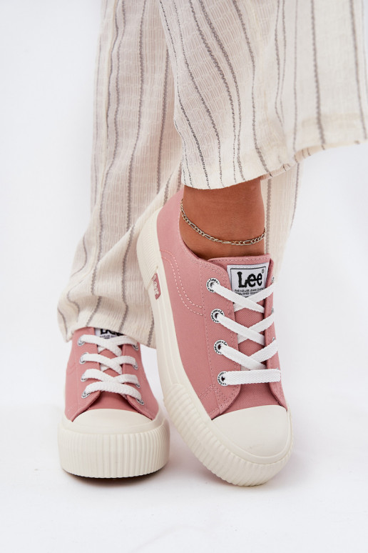 sieviešu puszābaki ar platformu LEE ISLA C WOMEN LOW 50251001 Rozā krāsas sieviešu puszābaki ar platformu LEE ISLA C WOMEN LOW 50251001 Rozā krāsas