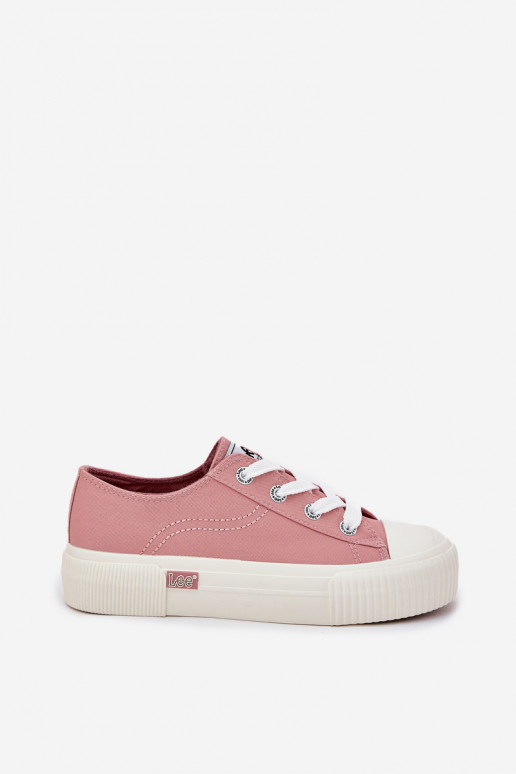 sieviešu puszābaki ar platformu LEE ISLA C WOMEN LOW 50251001 Rozā krāsas sieviešu puszābaki ar platformu LEE ISLA C WOMEN LOW 50251001 Rozā krāsas