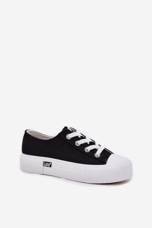 sieviešu puszābaki ar platformu LEE ISLA C WOMEN LOW 50251001 Melns sieviešu puszābaki ar platformu LEE ISLA C WOMEN LOW 50251001 Melns