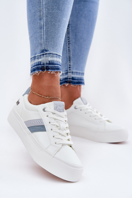 modeļa apavi  LEE LAYLA WOMEN LOW 50251003 baltas krāsas  modeļa apavi  LEE LAYLA WOMEN LOW 50251003 baltas krāsas