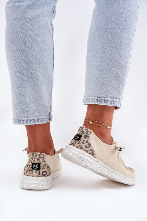 Auduma apavi  McKeylor 96116 smilšu krāsas  Auduma apavi  McKeylor 96116 smilšu krāsas