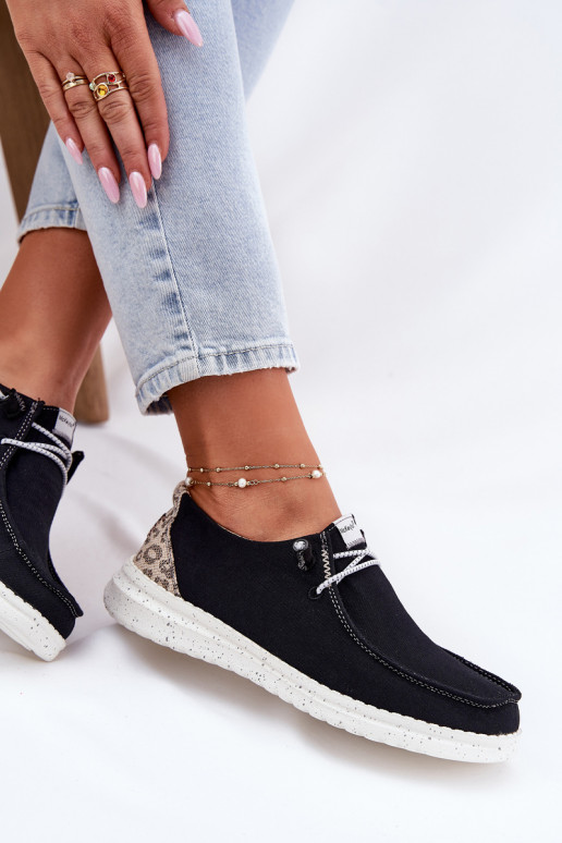 Auduma apavi  McKeylor 96116 Melns  Auduma apavi  McKeylor 96116 Melns