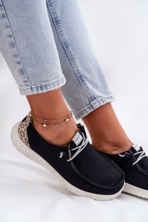 Auduma apavi  McKeylor 96116 Melns  Auduma apavi  McKeylor 96116 Melns