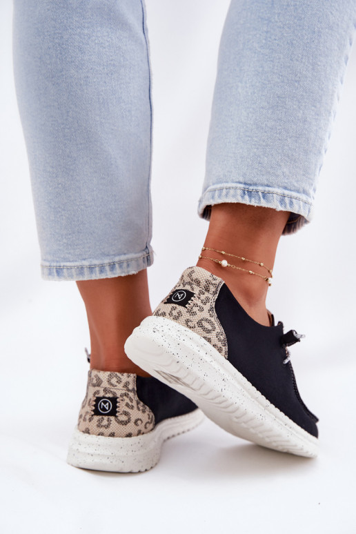 Auduma apavi  McKeylor 96116 Melns  Auduma apavi  McKeylor 96116 Melns