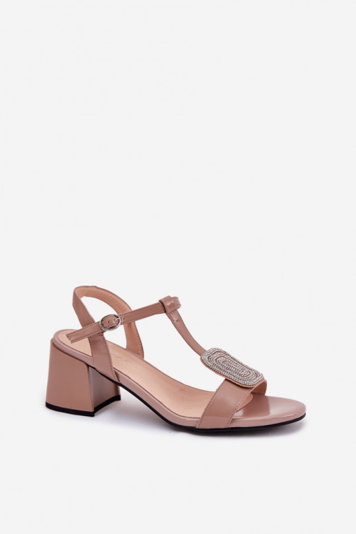 Lakotas basenes ar papēdi ar ornamentiem Vinceza 91134 smilšu krāsas   Lakotas basenes ar papēdi ar ornamentiem Vinceza 91134 smilšu krāsas