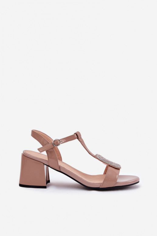 Lakotas basenes ar papēdi ar ornamentiem Vinceza 91134 smilšu krāsas   Lakotas basenes ar papēdi ar ornamentiem Vinceza 91134 smilšu krāsas