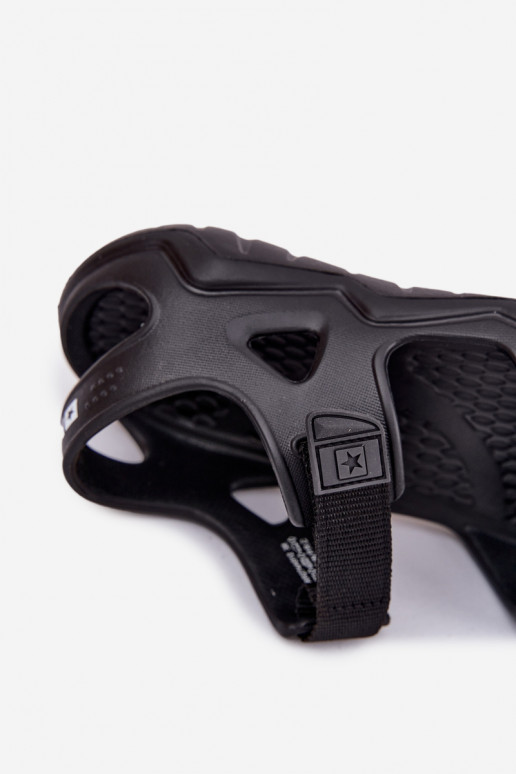 Vieglas čības uz pirksta Sieviešu basenes ar platformu Big Star RR274A512 Melns Vieglas čības uz pirksta Sieviešu basenes ar platformu Big Star RR274A512 Melns