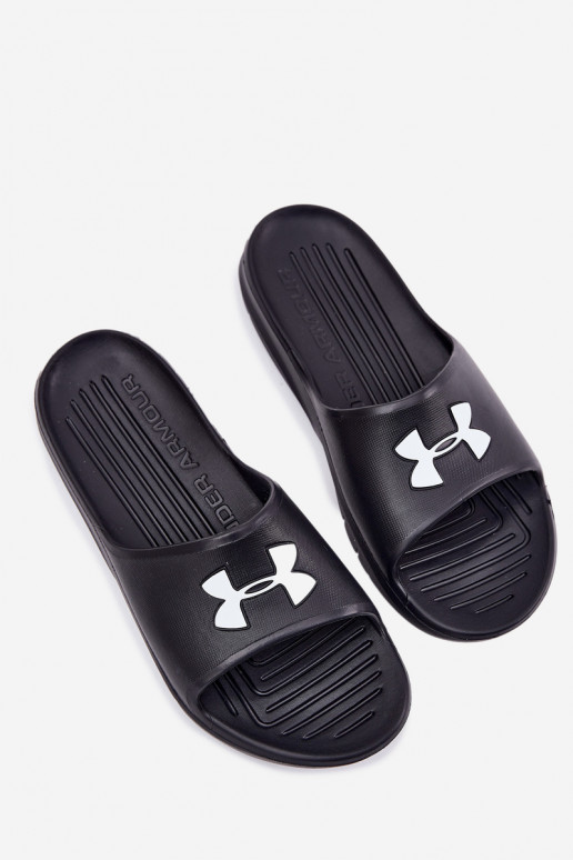 Čības  Under Armour 3021286-001 Melns Čības  Under Armour 3021286-001 Melns