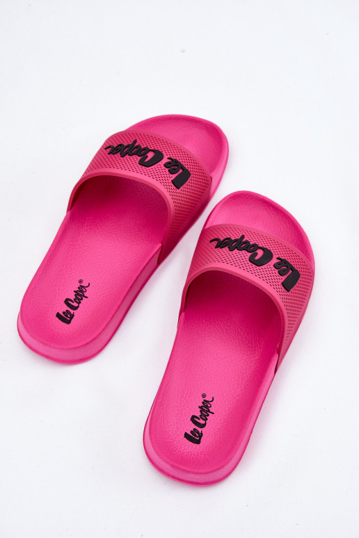 sieviešu čības Lee Cooper LCW-25-07-3521L rozā krāsas