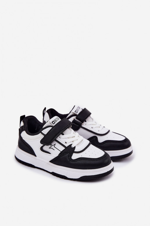   modeļa apavi Bērnu apavi Big Star RR374052 Baltas-Melns