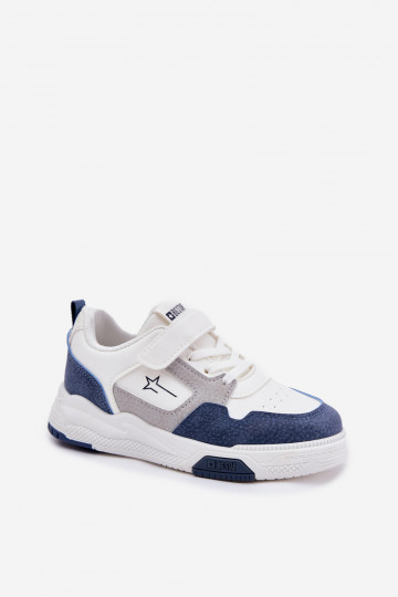   modeļa apavi Bērnu apavi Big Star RR374053 Baltas-Zilas krāsas