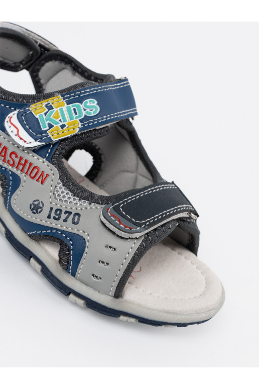 Zilas krāsas kurpes chłopiece