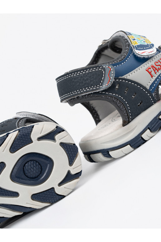 Zilas krāsas kurpes chłopiece