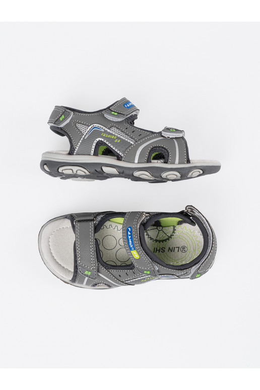 bērnu pelēkas krāsas kurpes