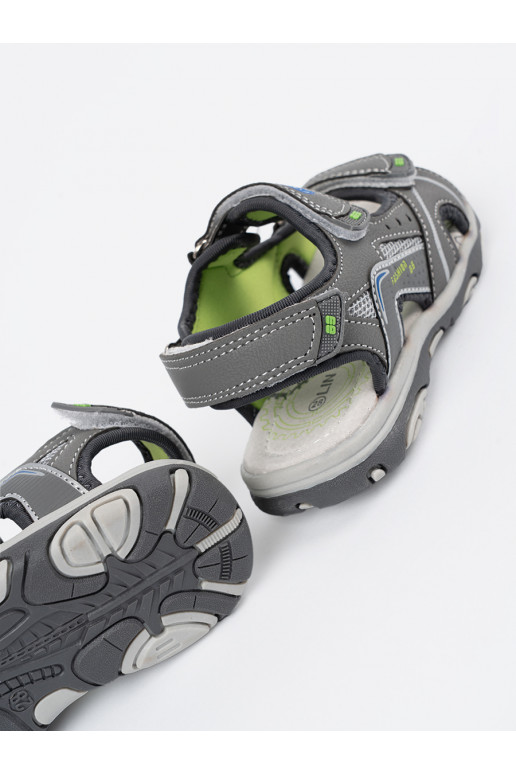 bērnu pelēkas krāsas kurpes