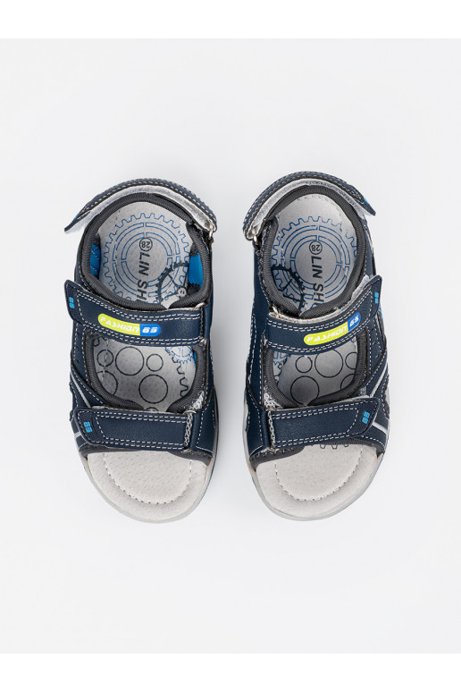 sandales Zilas krāsas 