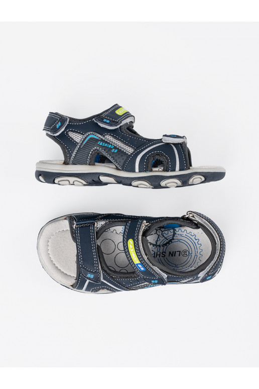 sandales Zilas krāsas 