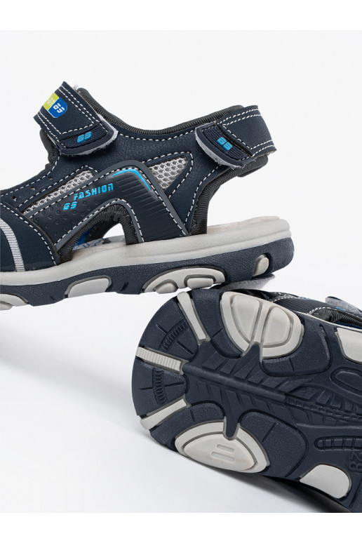 sandales Zilas krāsas 