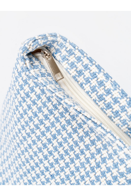 Maks plażowa niebiesko-białą kratkę