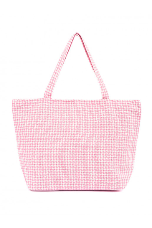 Maks plażowa -białą kratkę