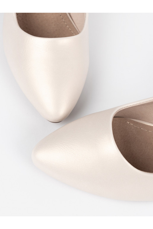 Ziloņkaula krāsas puszābaki Sergio Leone