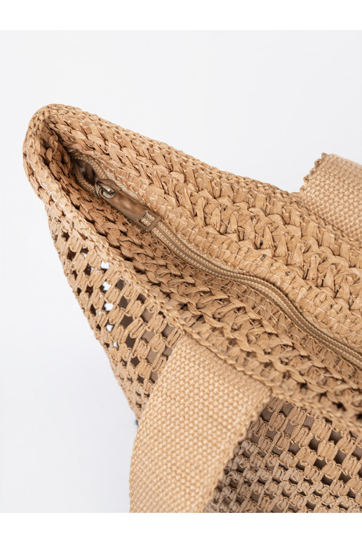 ziloņkaula krāsas torba plażowa