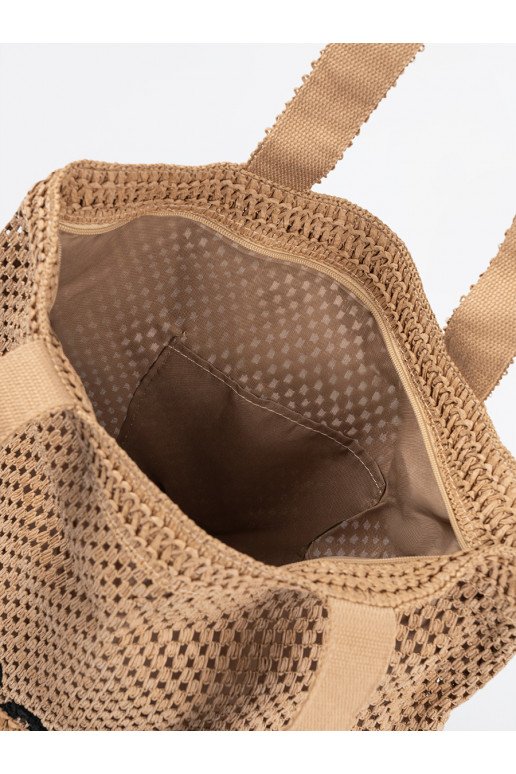 ziloņkaula krāsas torba plażowa