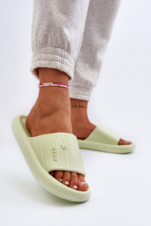 Čības Vieglas čības uz pirksta   Zaļas krāsas Fenicva