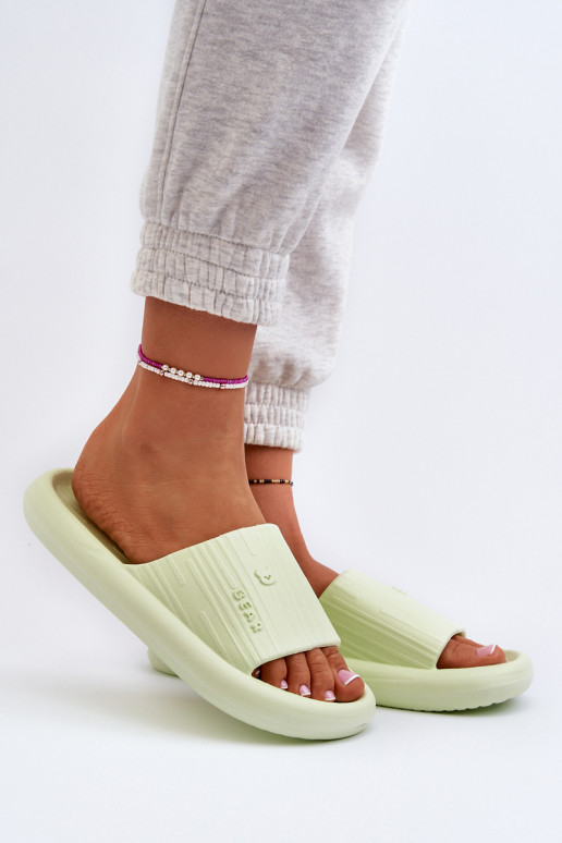 Čības Vieglas čības uz pirksta   Zaļas krāsas Fenicva