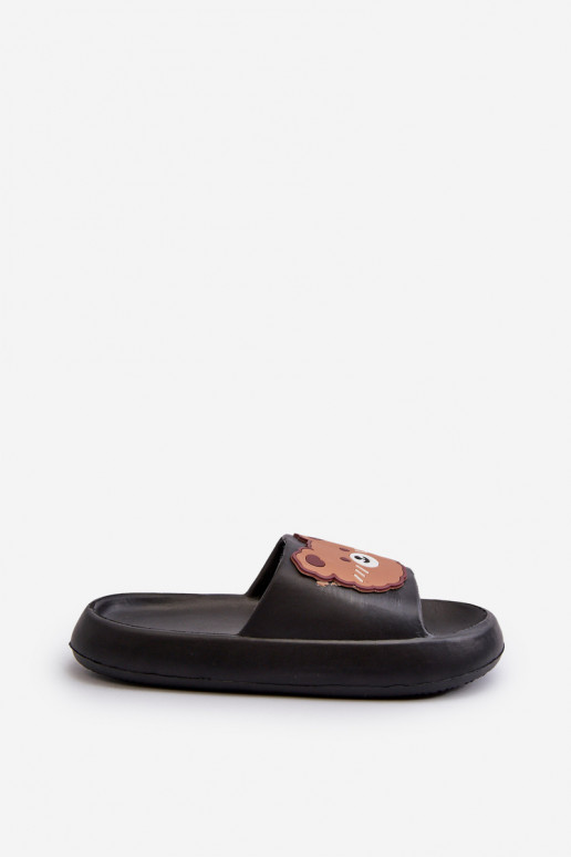 Bērnu apavi Vieglas čības  Melns Lindeheta Bērnu apavi Vieglas čības  Melns Lindeheta