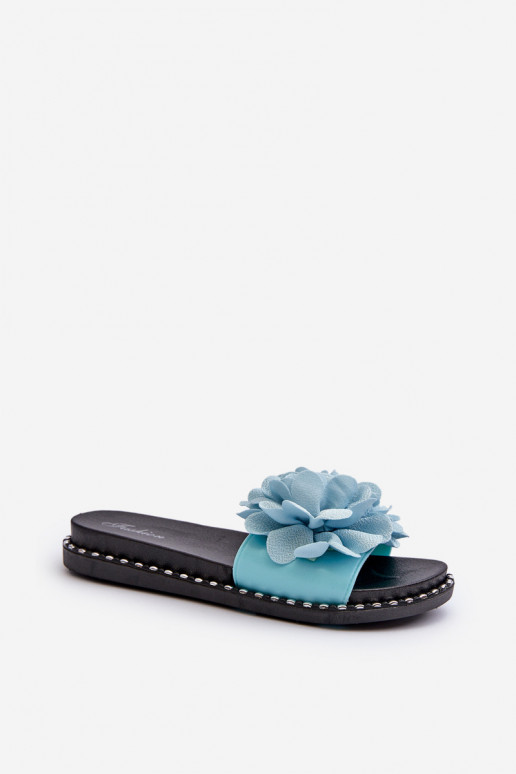 sieviešu čības Ozdobione ami Zilas krāsas Cellanen