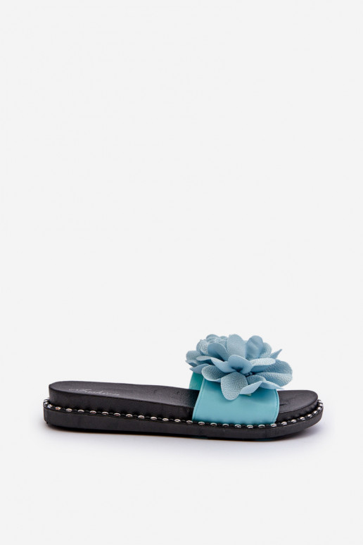 sieviešu čības Ozdobione ami Zilas krāsas Cellanen