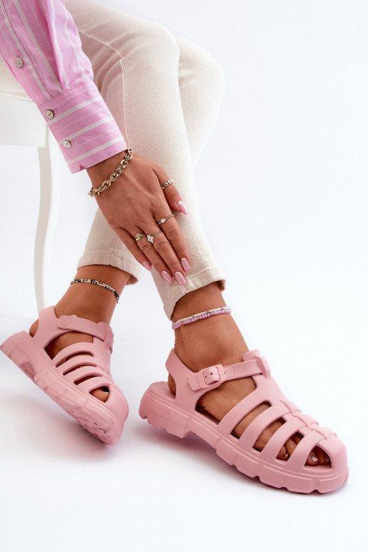  Vieglas čības uz pirksta basenes Rozā krāsas Gasaria