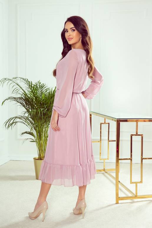 Viegla plāna ikdienas kleita rozā...