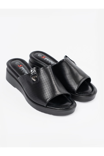 Melns čības  ar platformu  2