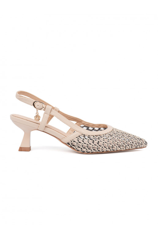 Ziloņkaula krāsas puszābaki   Ziloņkaula krāsas puszābaki