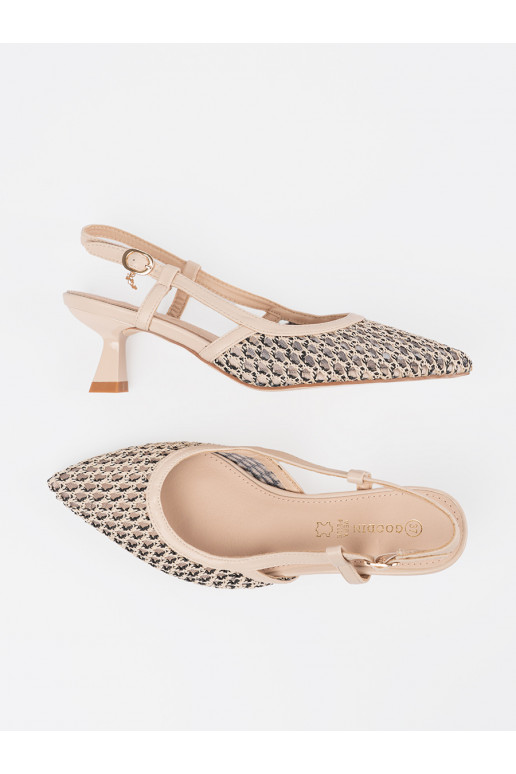 Ziloņkaula krāsas puszābaki   Ziloņkaula krāsas puszābaki