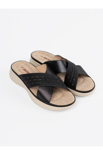 Melns čības  ar platformu 2