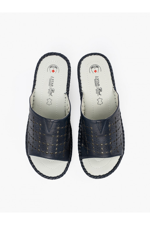 Čības  Zilas krāsas 