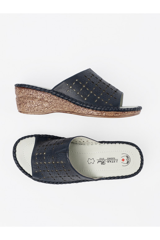 Čības  Zilas krāsas 