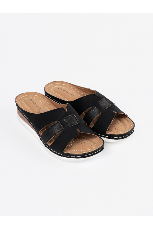 Sieviešu čības Melnas krāsas