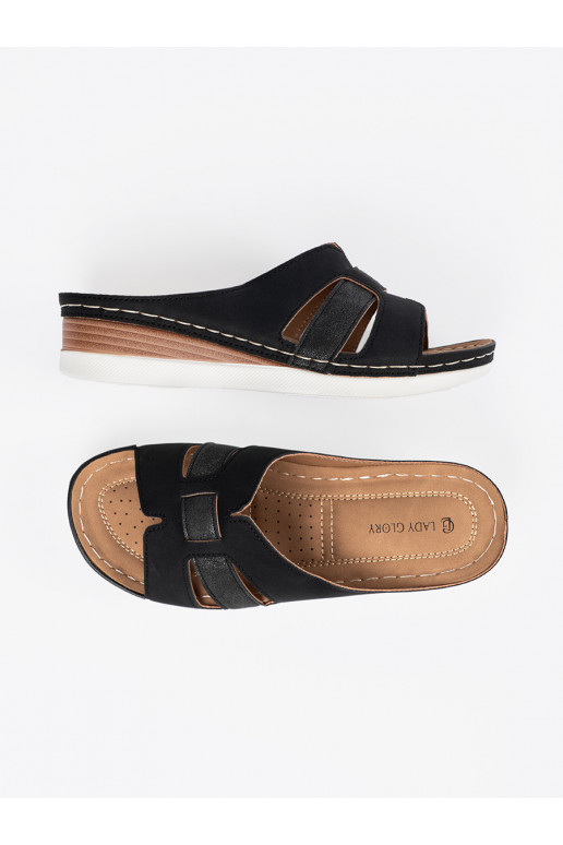 Sieviešu čības Melnas krāsas