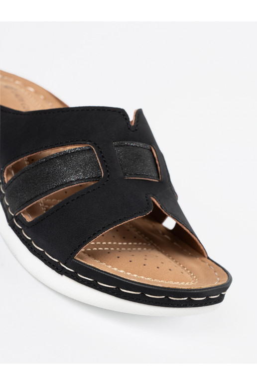 Sieviešu čības Melnas krāsas