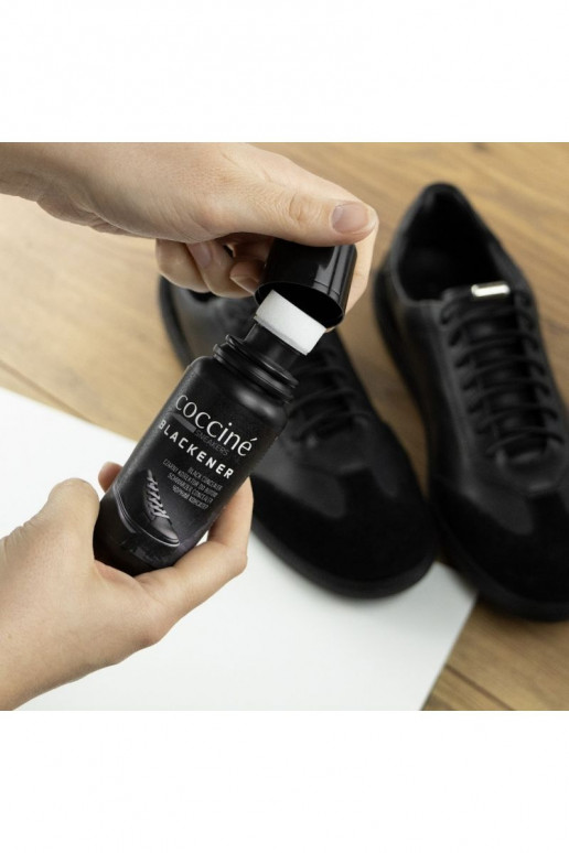 COCCINE BLACKENER 75g - melnas krāsas šķidrais apavu korektors