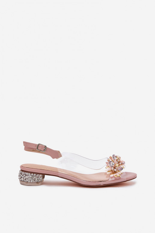 sandales   D&A MR51-709 Rozā krāsas  sandales   D&A MR51-709 Rozā krāsas