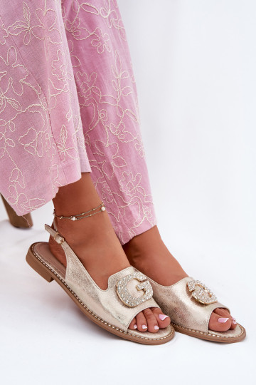 Sieviešu basenes  Detalem S.Barski KV51-081 Zelta krāsas